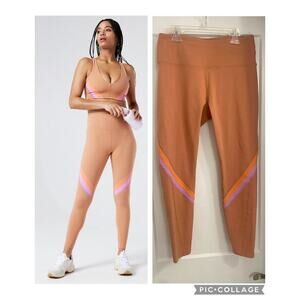 L*Space Mid-Rise 7/8 ColorBlock Wren Leggings | Size: L | NWT